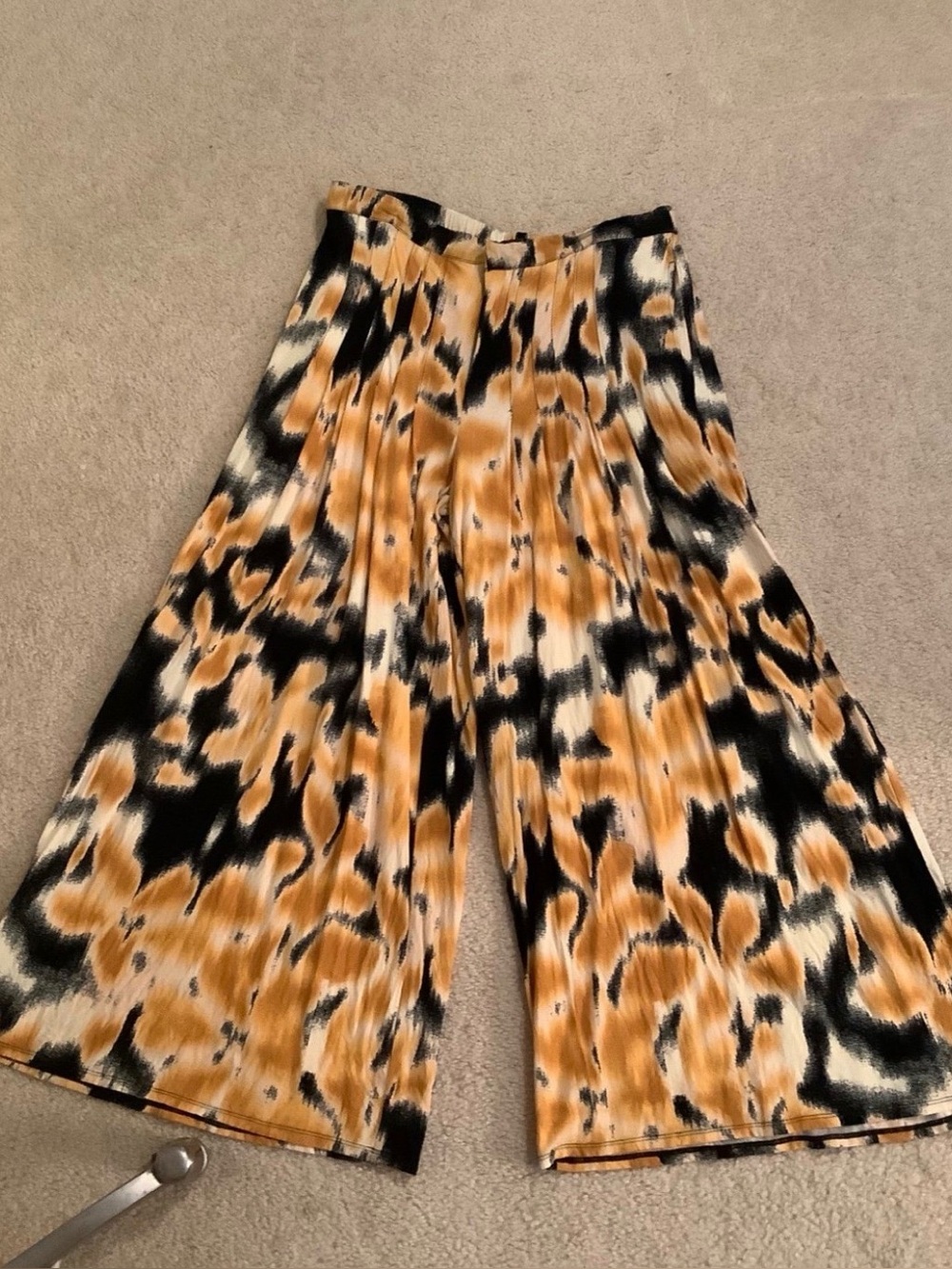 Free People Bali Wild Child Pleated Pants Sz S - Picture 4 of 6